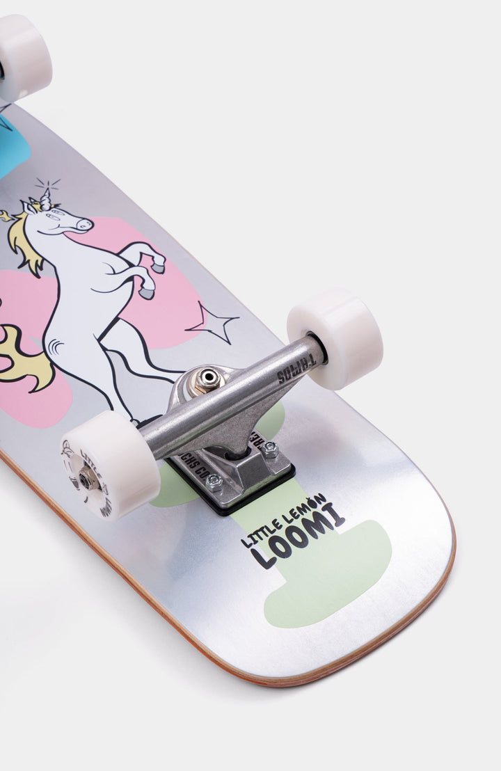 Little Lemon Loomi Corkgrip Cruiser Kids Unicorn Deluxe