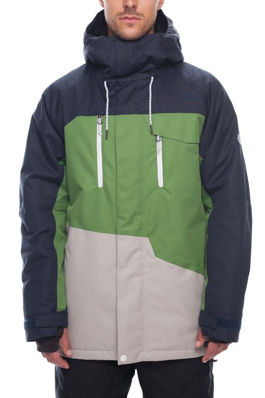 686 Geo Insulated Jacket navy colorblock