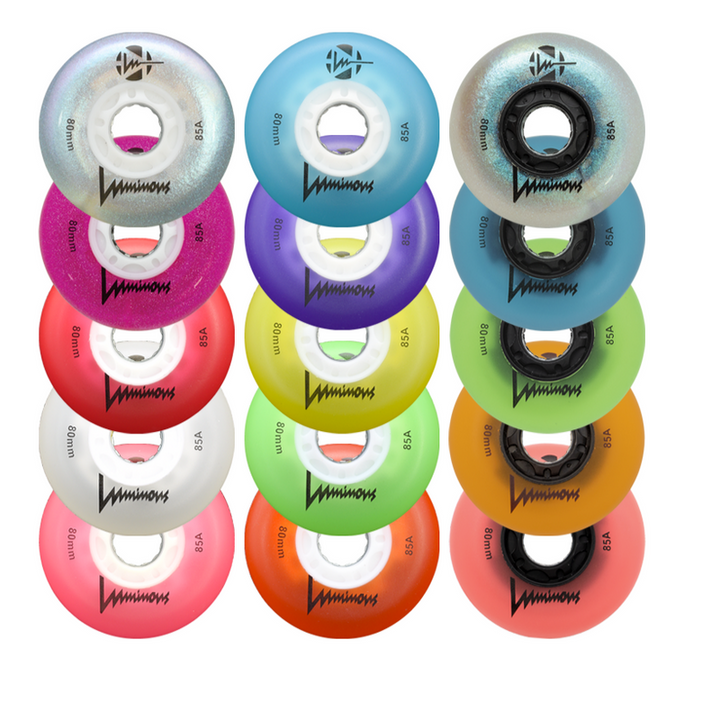 Luminous LED Wheels 80mm 85A