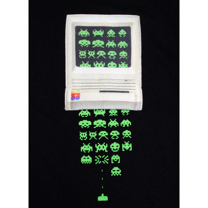 Fädd T-Shirt Fun Invaders BT black