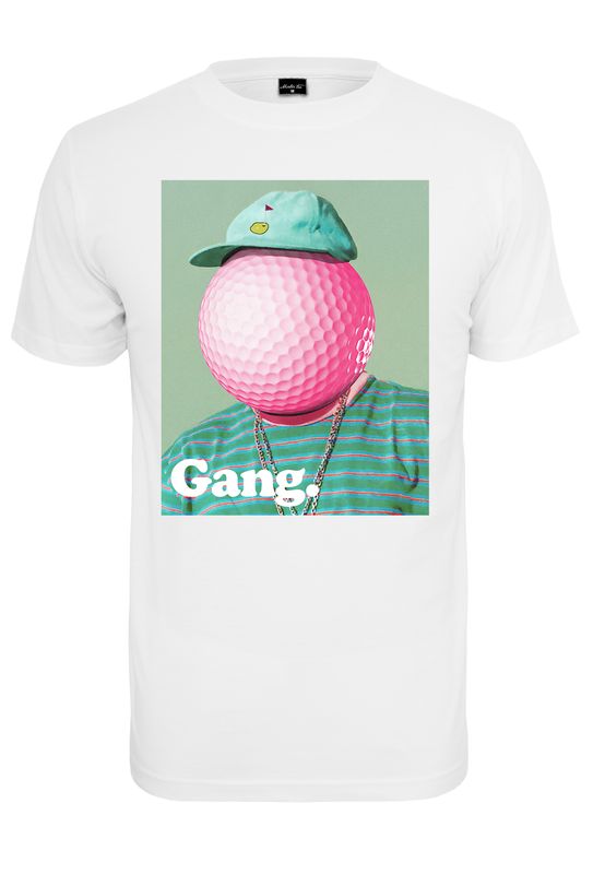 Mister Tee T-Shirt Golf Gang white