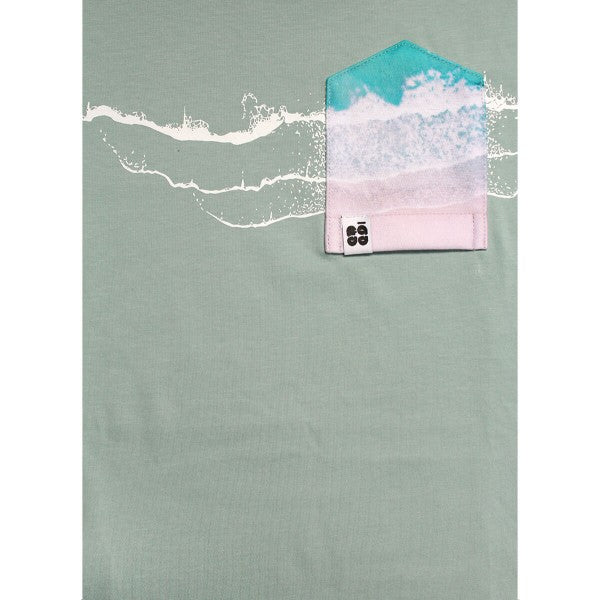 Fädd Girly T-Shirt Weißwasser BT light grey-green