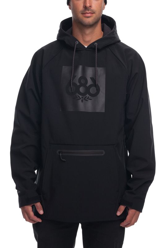 686 MNS Waterproof Hoody black I