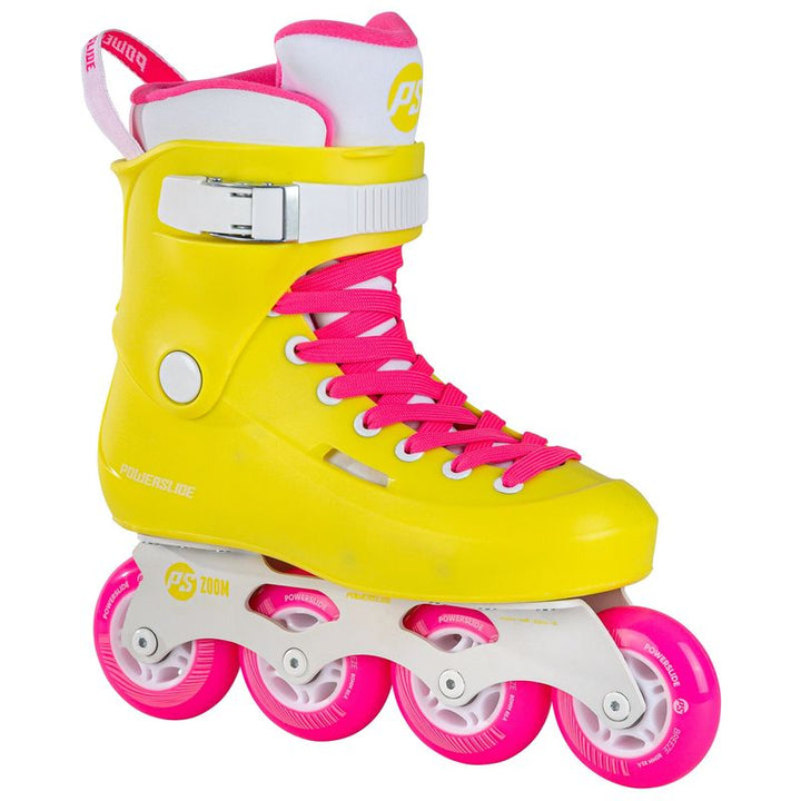 Powerslide Skates Zoom Neon Yellow 80