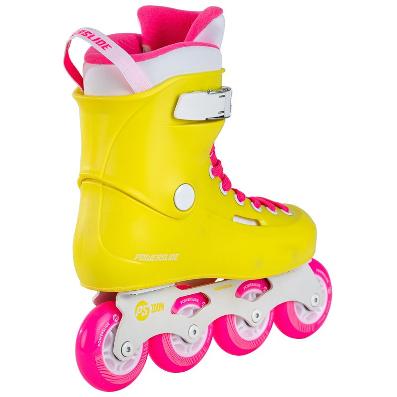 Powerslide Skates Zoom Neon Yellow 80