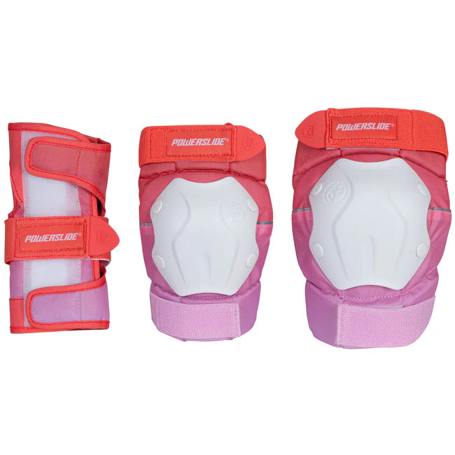 Powerslide PROTECTION Standard Red/Pink Set