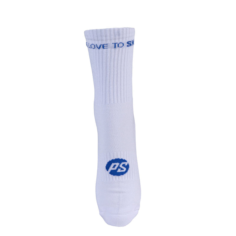 Powerslide Socks WLTS white/blue