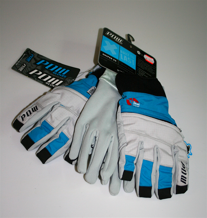 Pow Gloves Sniper es blue/grey