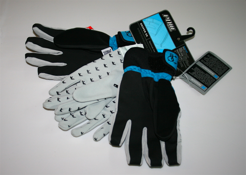 Pow Gloves Sniper es blue/grey