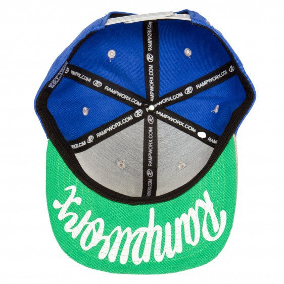 Rampworx Snapback Cap blue/grey