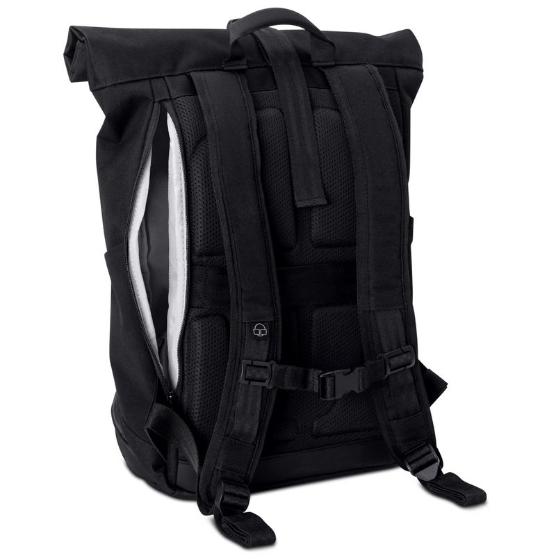 Johnny Urban Backpack Rolltop Allen Medium black