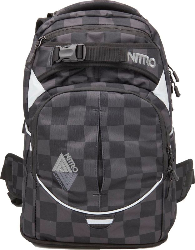 Nitro Bags Superhero Backpack Checker