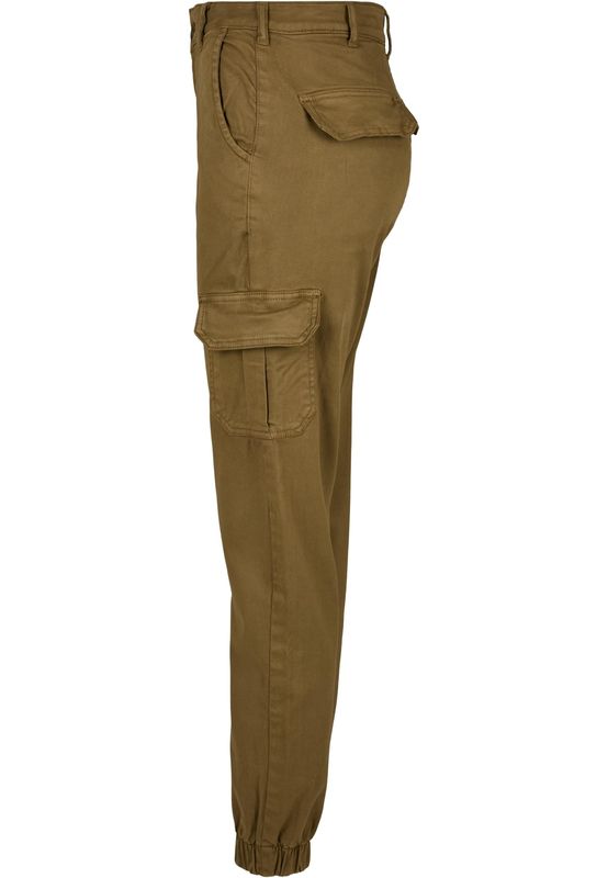 Urban Classics Ladies High Waist Cargo Pants summerolive