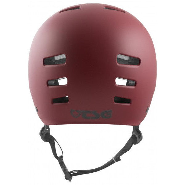 TSG Helmet Evolution Solid Colors satin oxblood