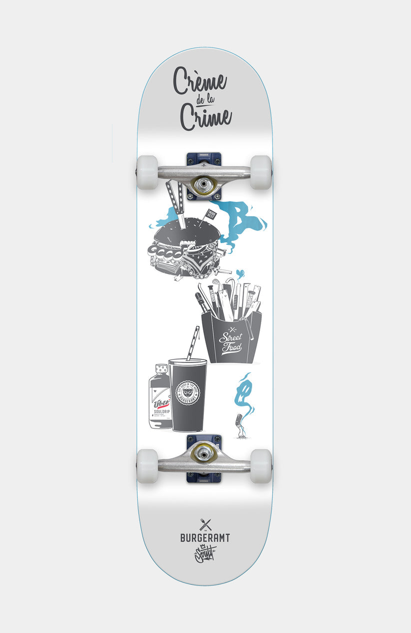 Über Skateboard 4-Star Complete Burgeramt-Creme de la Crime