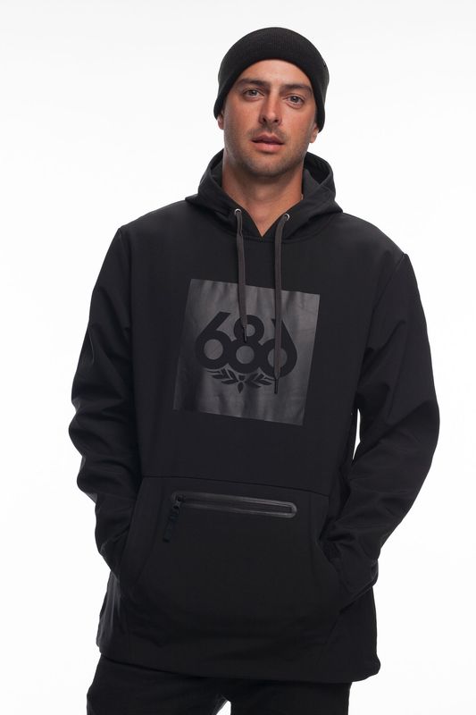 686 MNS Waterproof Hoody black I