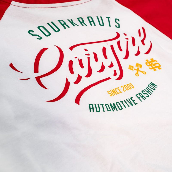 Sourkrauts Girlyshirt Cargirl red/white