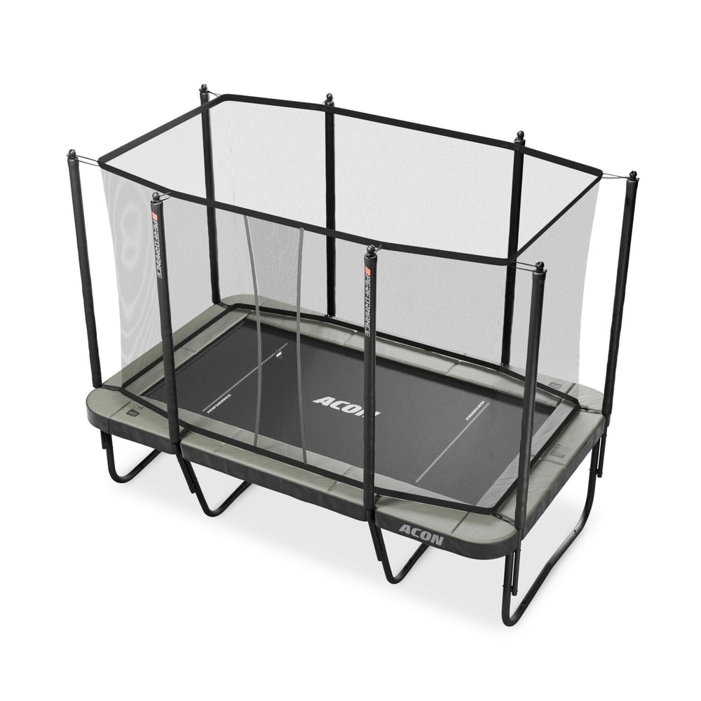 Acon 13 HD PRO Performance Rechteckiges Trampolin mit Netz und Leiter – Trampoline, Ansicht 2