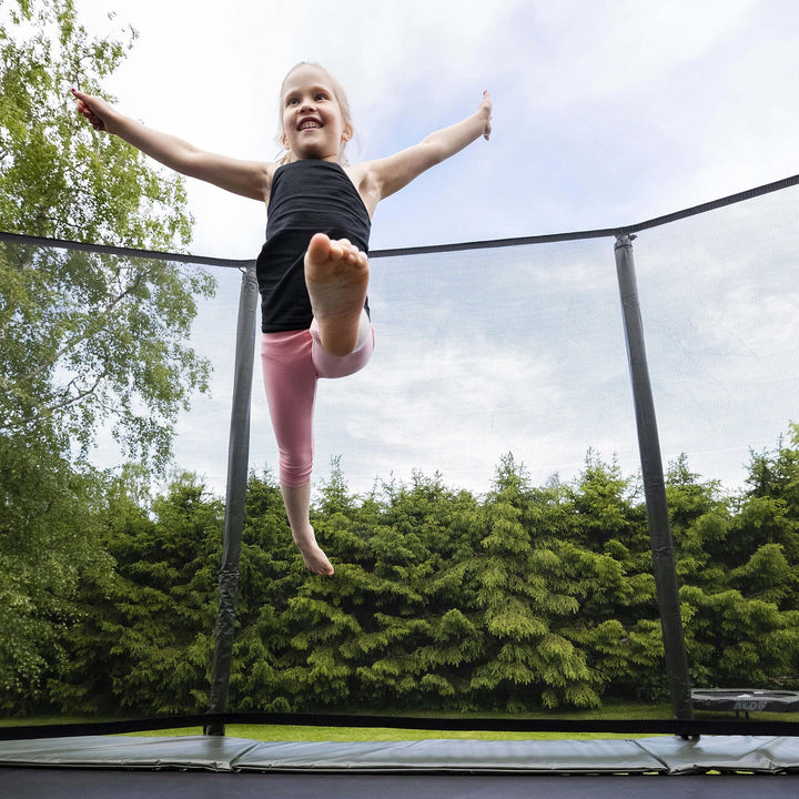 Acon 13 HD Rechteckiges Trampolin mit Netz und Leiter – Trampoline, Ansicht 4