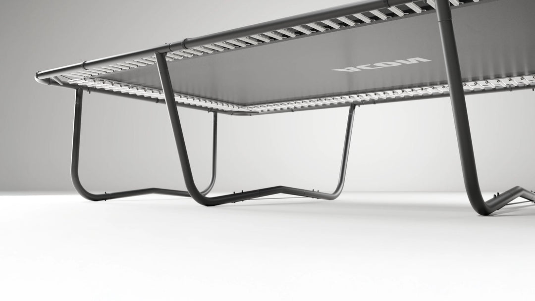 Acon 16 HD PRO Rechteckiges Trampolin mit Netz und Leiter