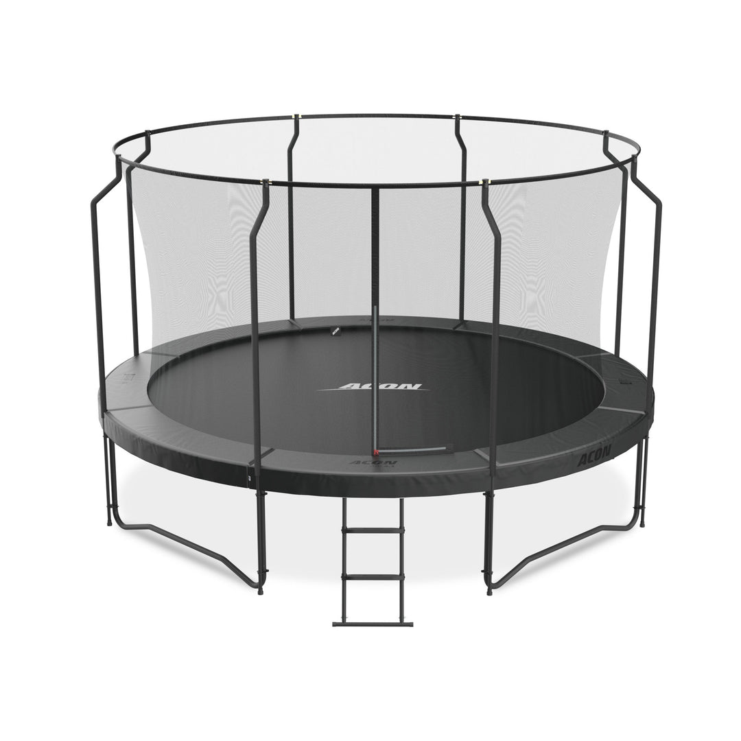 ACON Air 4,3m Trampolin Schwarz.