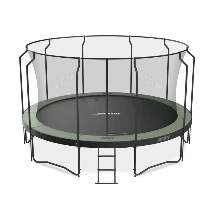 ACON Air 4,6m Trampolin mit Premium Überdachung und Leiter.