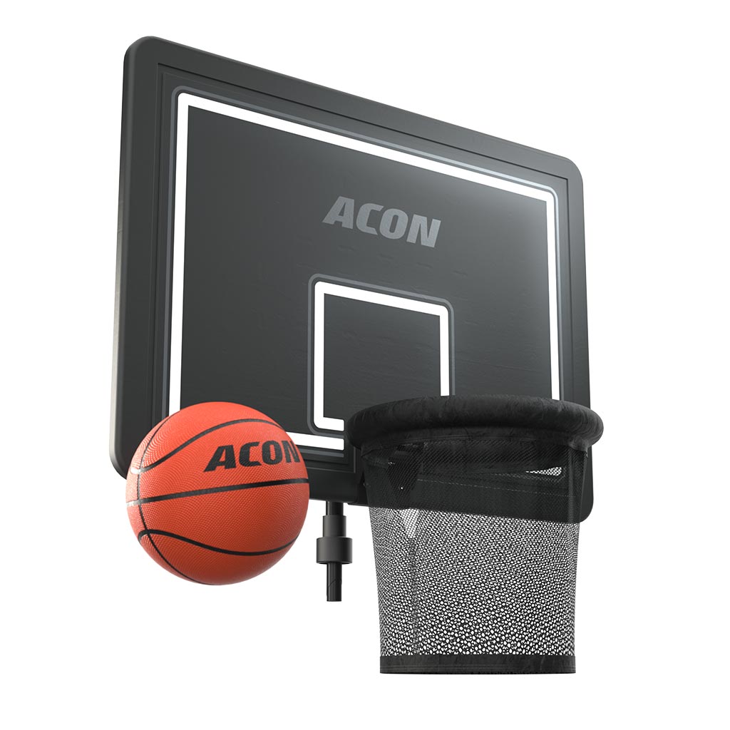 Acon Air Basketballkorb für Runde Trampoline – Trampoline, Ansicht 1