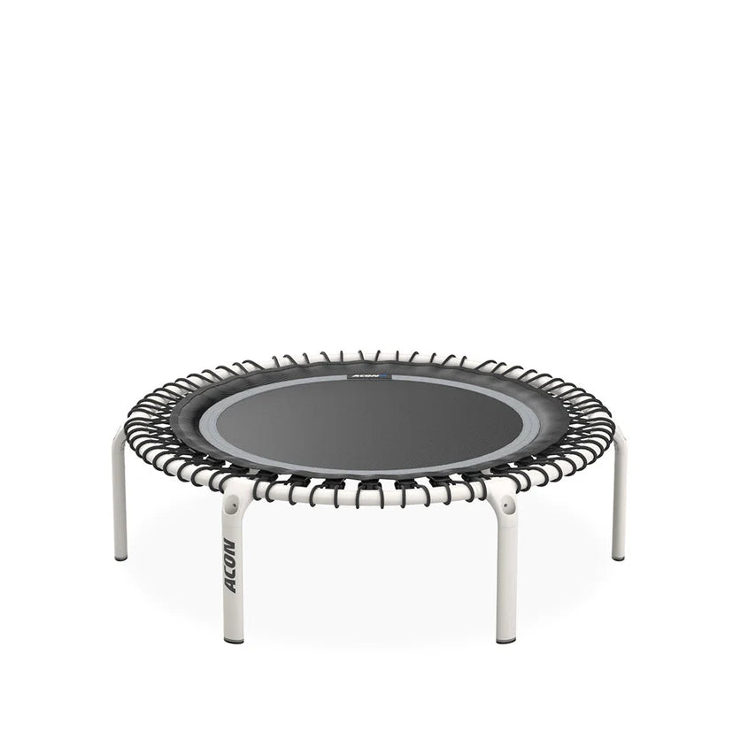 ACON Fit 1,12 m Runder Rebounder weiß & Schwarz – Trampoline, Ansicht 1