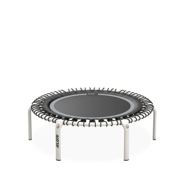 ACON Fit 1,12 m Runder Rebounder weiß & Schwarz – Trampoline, Ansicht 1