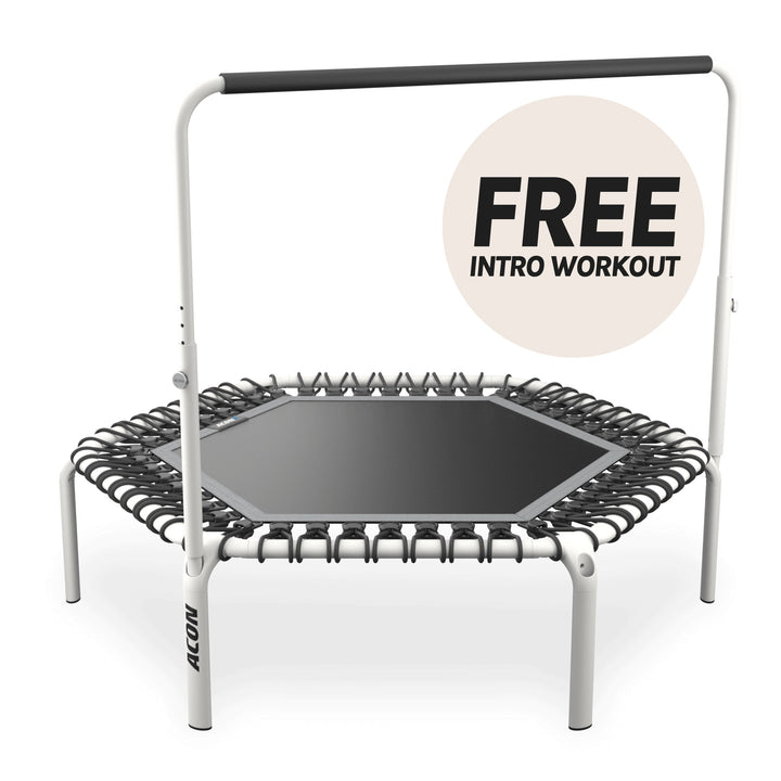 ACON Fit 1,41 m sechseckiger Rebounder mit Balance-Haltestange – Rebounder, Ansicht 1