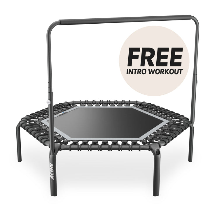 ACON Fit 1,41 m sechseckiger Rebounder mit Balance-Haltestange – Rebounder, Ansicht 7