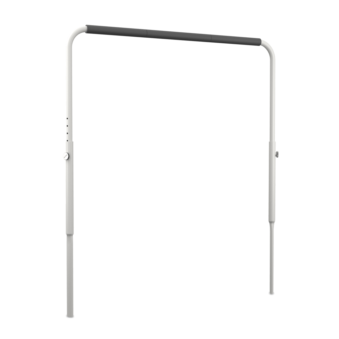 Balance Haltestange für ACON Fit Rebounder Fitness-Trampolin, weiß.