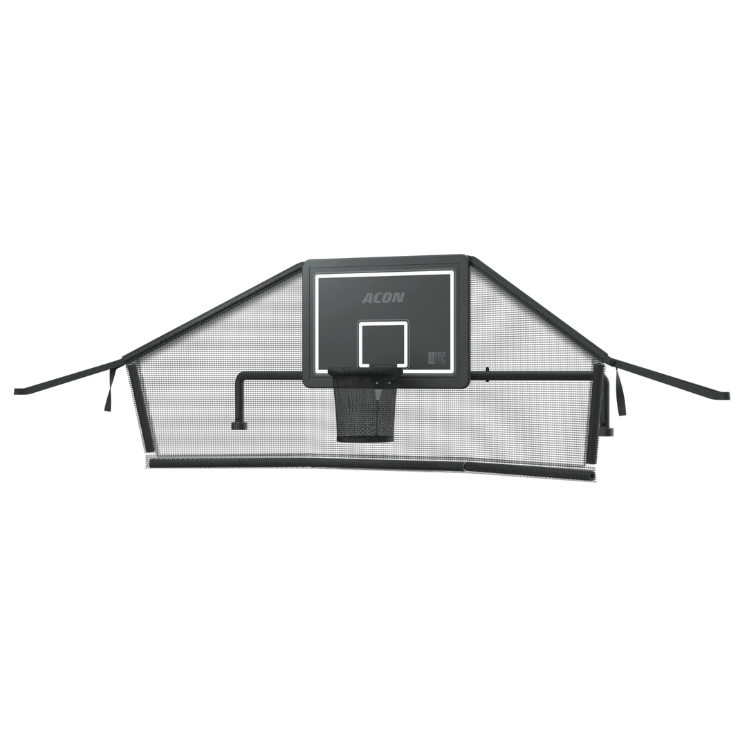Acon HD Basketballkorb mit Backnet für rechteckige Trampoline – Trampoline, Ansicht 1