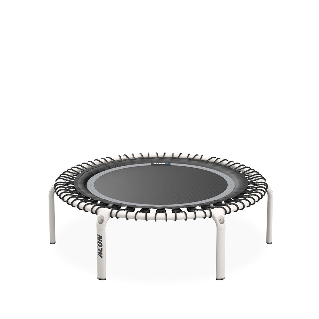 Acon Runder Rebounder Fitness-Trampolin Fit 1,12 m weiß – Trampoline, Ansicht 1