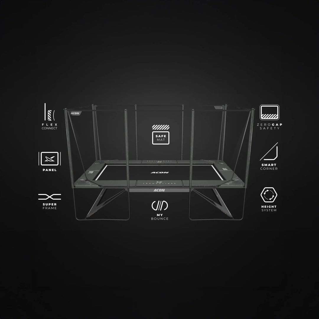 Acon X 17 Trampoline mit Netz – Trampoline, Ansicht 5