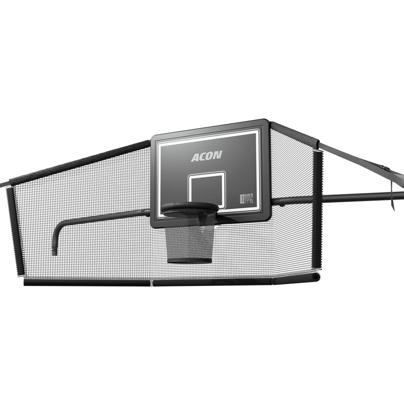Acon X Basketballkorb mit Korbnetz für 17 Trampoline rechteckig – Trampoline, Ansicht 1