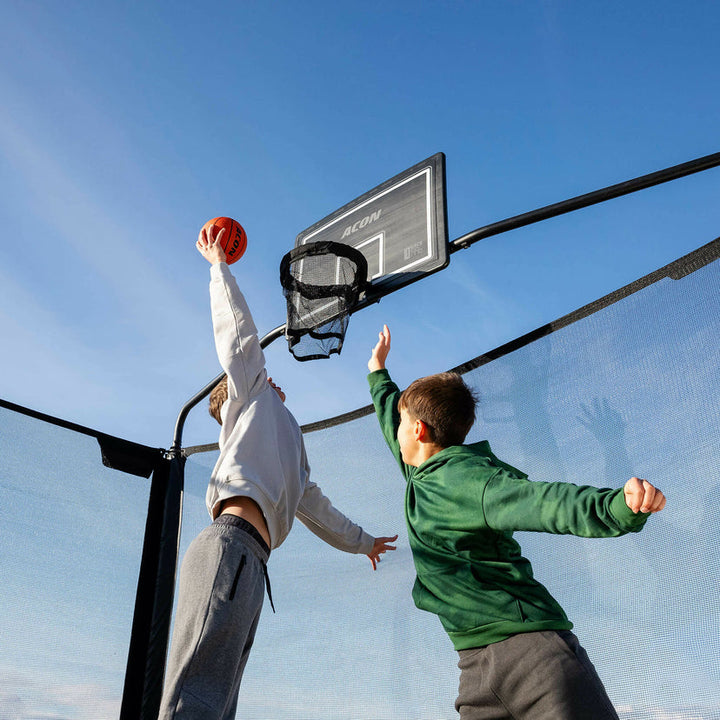 Acon X Basketballkorb mit Korbnetz für 17 Trampoline rechteckig – Trampoline, Ansicht 6