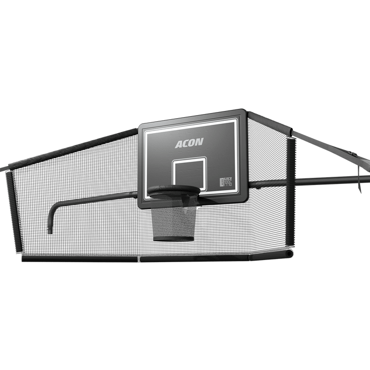 Acon X Basketballkorb mit Korbnetz für Trampoline rechteckig – Trampoline, Ansicht 1