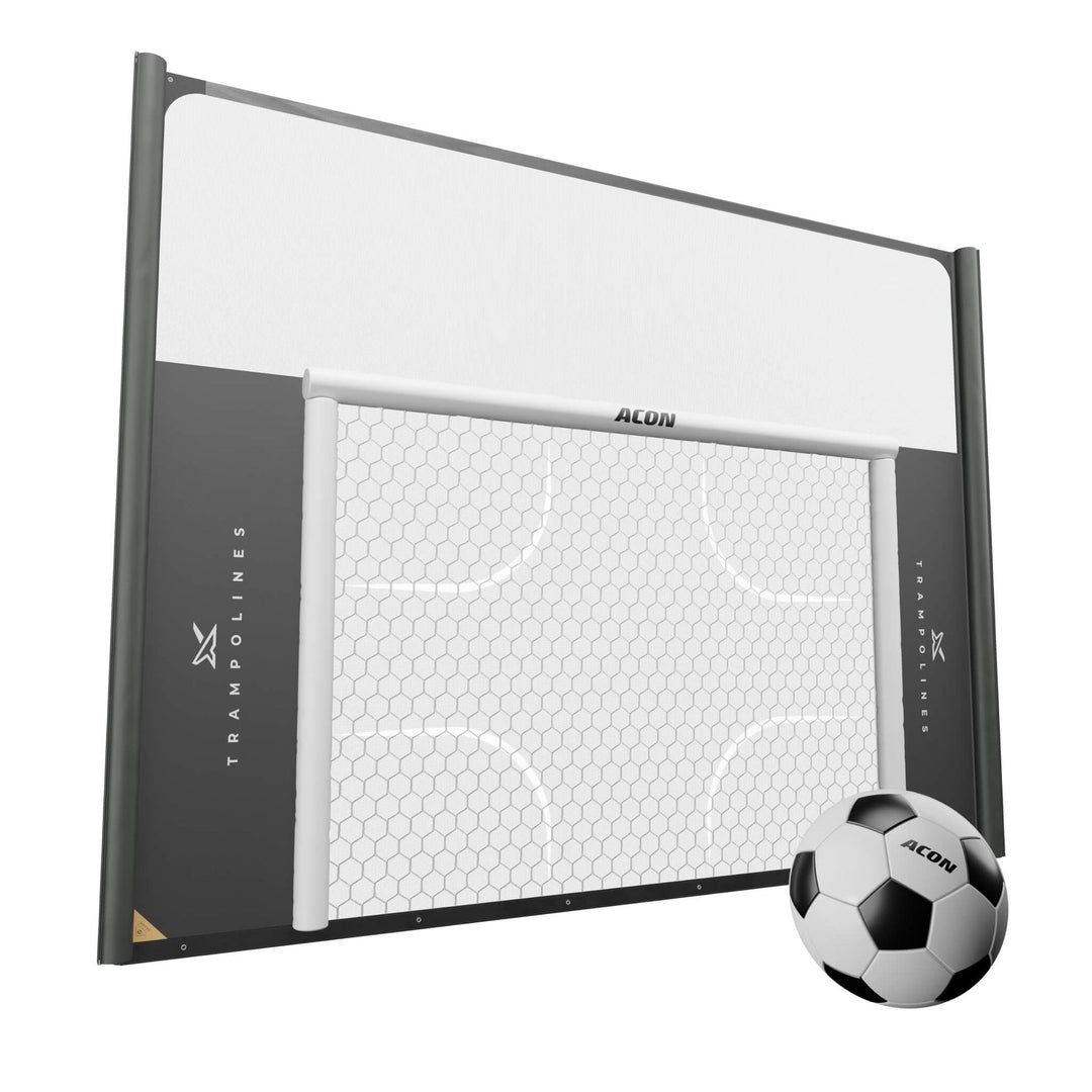 Acon X Trampolin-Fußballtor für Trampolin rechteckig – Trampoline, Ansicht 1