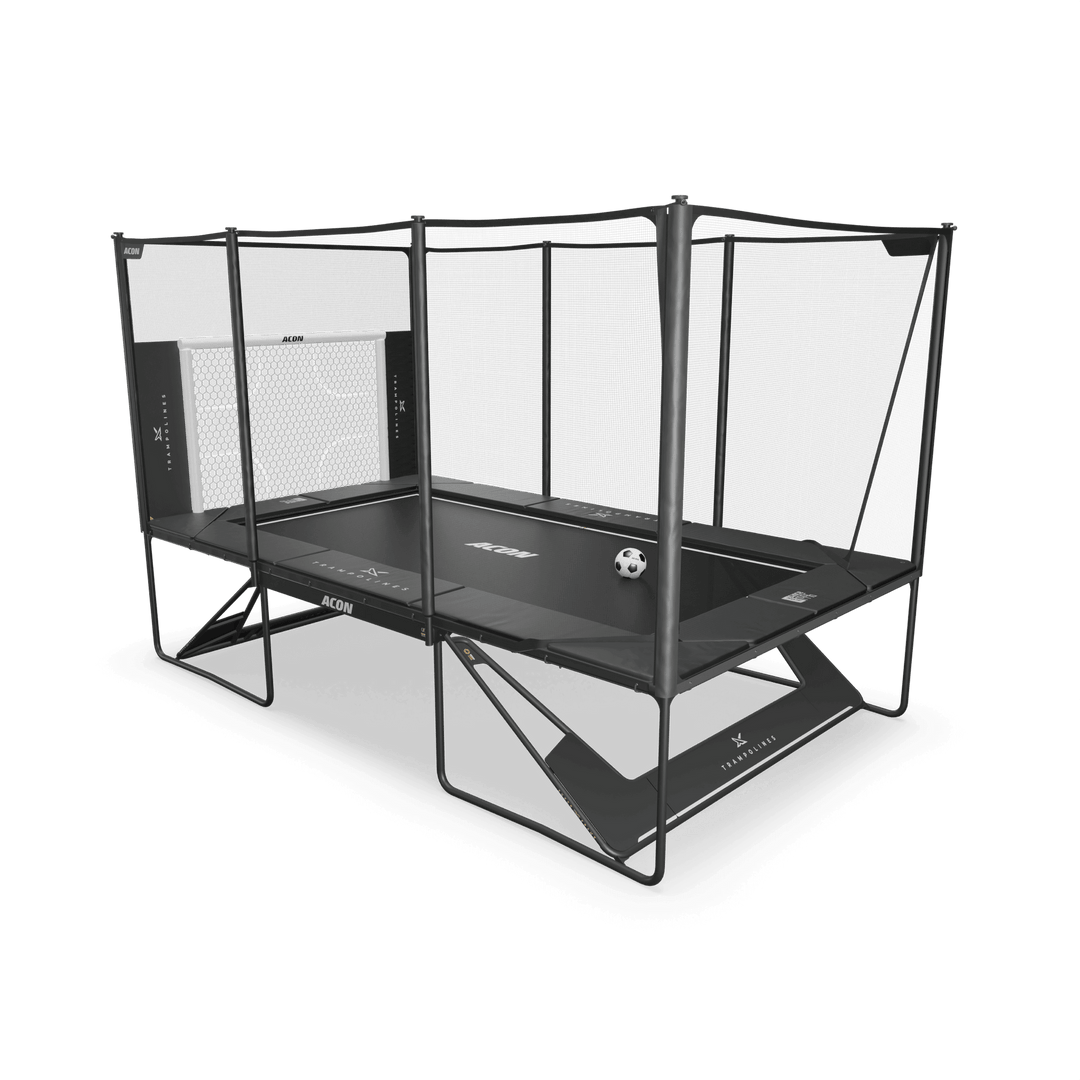 Acon X Trampolin-Fußballtor für Trampolin rechteckig – Trampoline, Ansicht 3