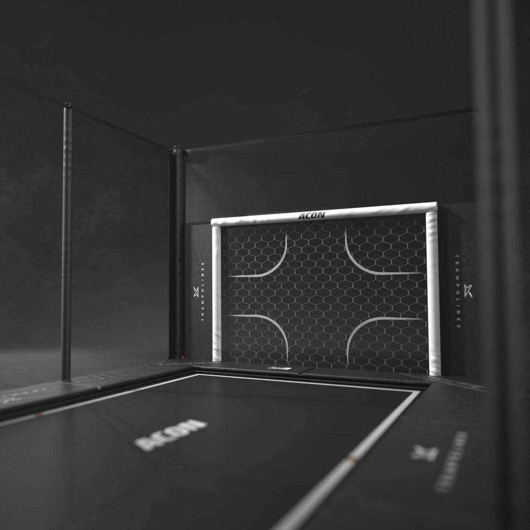 Acon X Trampolin-Fußballtor für Trampolin rechteckig – Trampoline, Ansicht 4