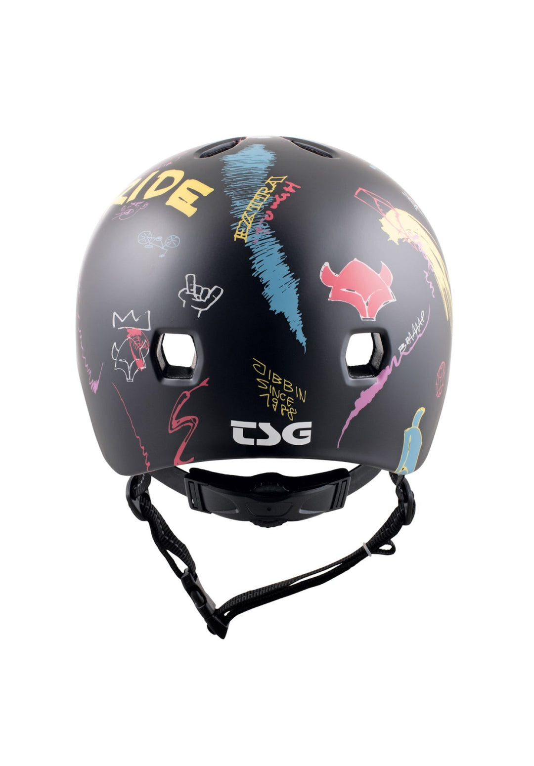 TSG Helm Meta Graphic Design black drip-in