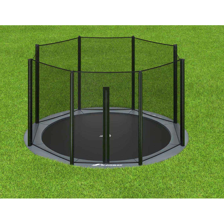 Akrobat Orbit Flat Trampolin Rund – Trampoline, Ansicht 3