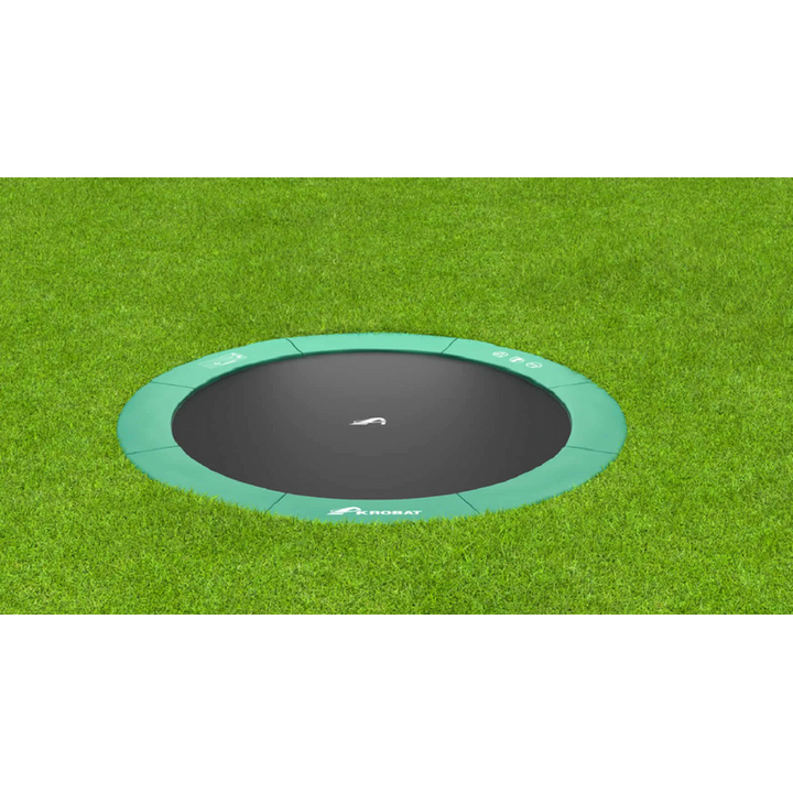 Akrobat Orbit Flat Trampolin Rund – Trampoline, Ansicht 4