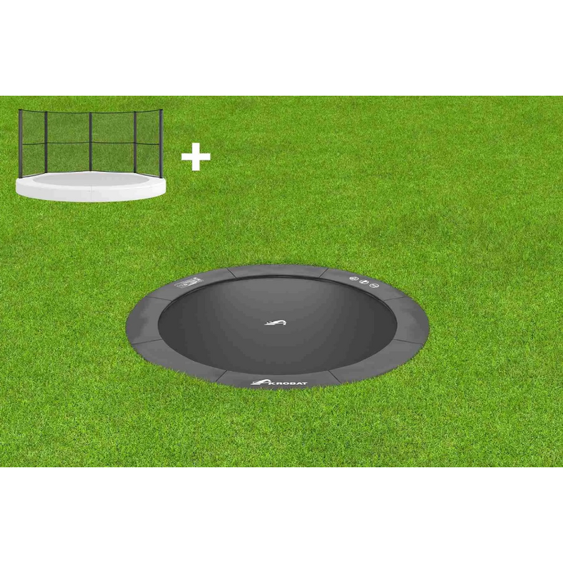 Akrobat Primus Flat Sport Trampolin Rund – Trampoline, Ansicht 4