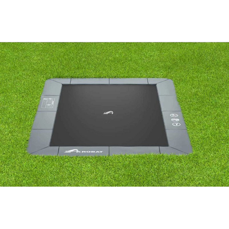 Akrobat Trampolin Orbit Flat Rechteckig – Trampoline, Ansicht 1