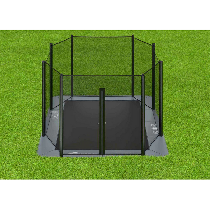 Akrobat Trampolin Orbit Flat Rechteckig – Trampoline, Ansicht 3