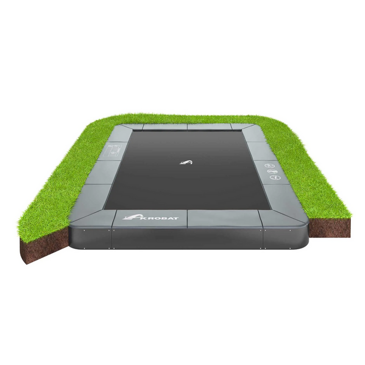 Akrobat Trampolin Orbit Flat Rechteckig – Trampoline, Ansicht 10
