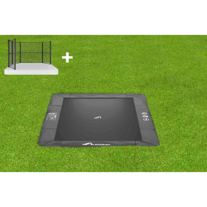 Akrobat Trampolin Primus Flat Sport Rechteckig – Trampoline, Ansicht 4