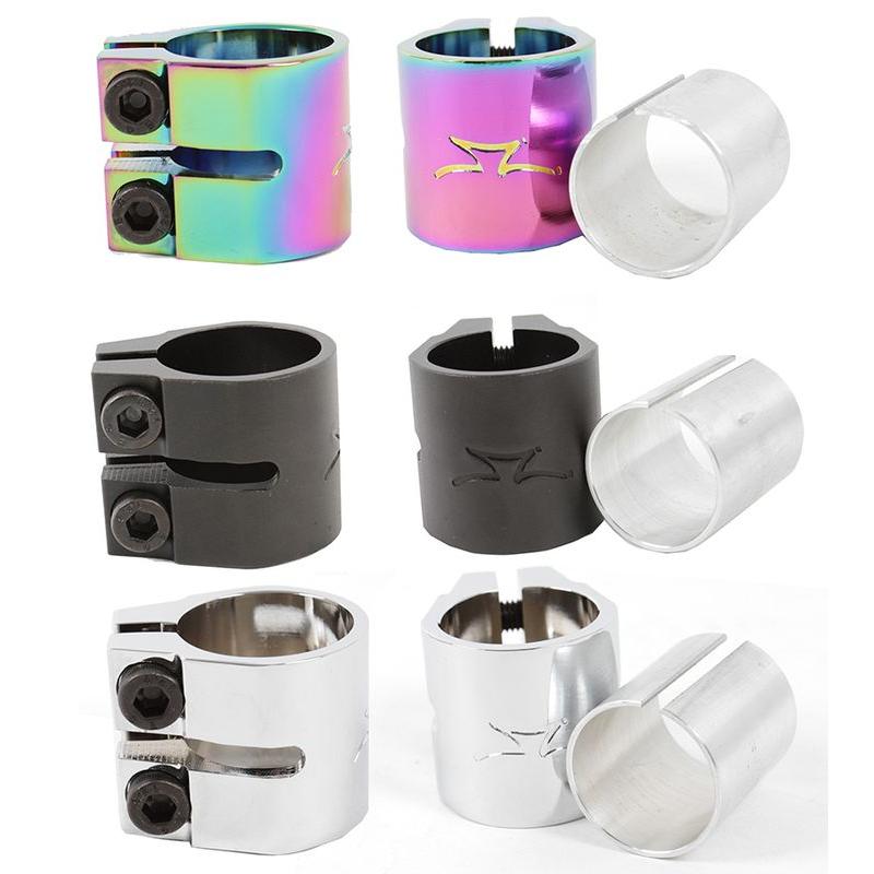 AO Graffiti Double Clamp OS w/shim oil colour – Scooter Clamps, Ansicht 1